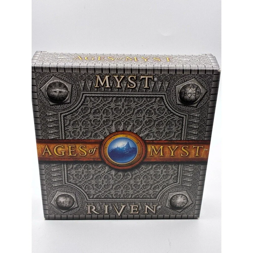 Ages of Myst, Myst and Riven Fifth Anniversary Big Box Set PC/Mac - Complete!
